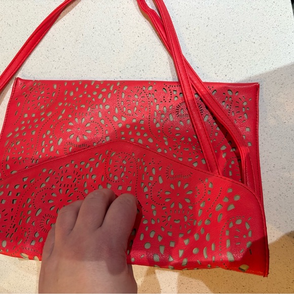 Red Kate & Mel Crossbody Bag - Picture 2 of 5